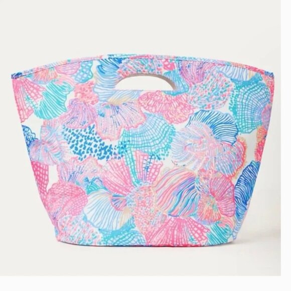 Lilly Pulitzer Cooler Tote Bag Multi Roar of the Seas NWT - Picture 2 of 3